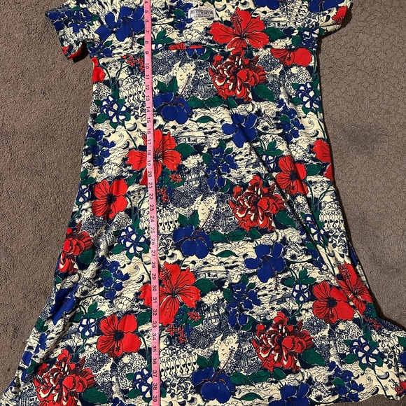 Key West Hand Print vintage size Large knit dress. Fits like XL. EUC Perfect - Picture 6 of 10